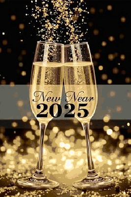 Dwa kieliszki szampana 2025
